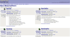 Desktop Screenshot of baremetalsoft.com