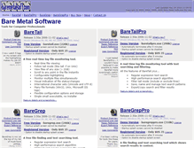 Tablet Screenshot of baremetalsoft.com